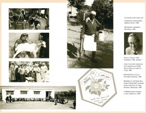 A booklet shows the legacy of Near East Relief, agriculture, and education.