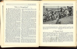 An Article about Alice in Hungerland, the story of Near East Relief and Hollywood stars helping thousands of displaced Armenians.