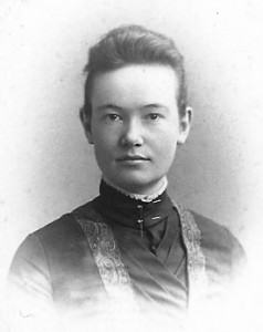 Portrait of Annie T. Allen from 1890