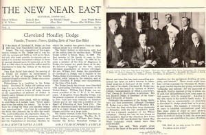 Cleveland Hoadley Dodge with other Near East Relief committee members.