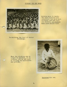 page 5 from Near East Relief booklet featuring orphans in various locations