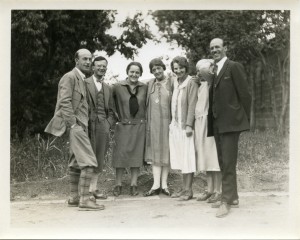 Barclay Acheson (left) with other Near East Relief workers