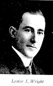 Portrait of Lester J. Wright