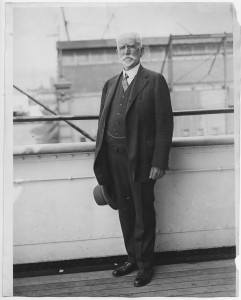 James L. Barton, one of the founders of Near East Relief, on one of many trips to the Near East.