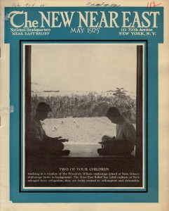 New Near East Cover, May 1925