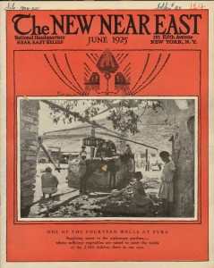 New Near East Cover, June 1925