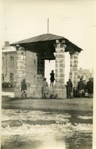 The orphanage used a large bell to announce the times for meals, classes, and recreation.