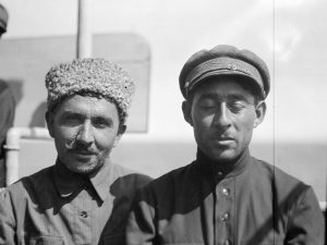 Two men in hats, Armenia or Georgia